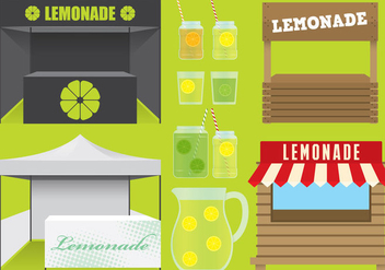 Lemonade Stands - Kostenloses vector #374633
